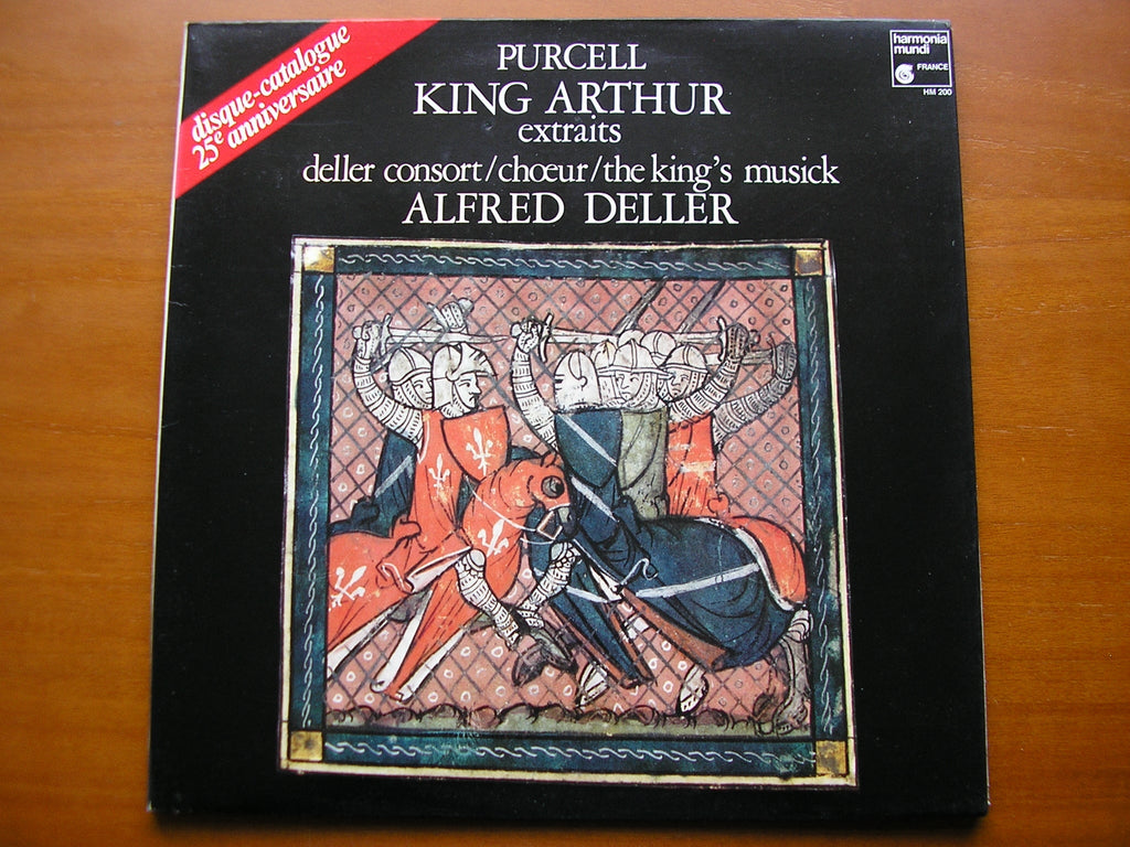 PURCELL: KING ARTHUR (1691)  excerpts     DELLER CONSORT / THE KING'S MUSICK / DELLER     HM 200