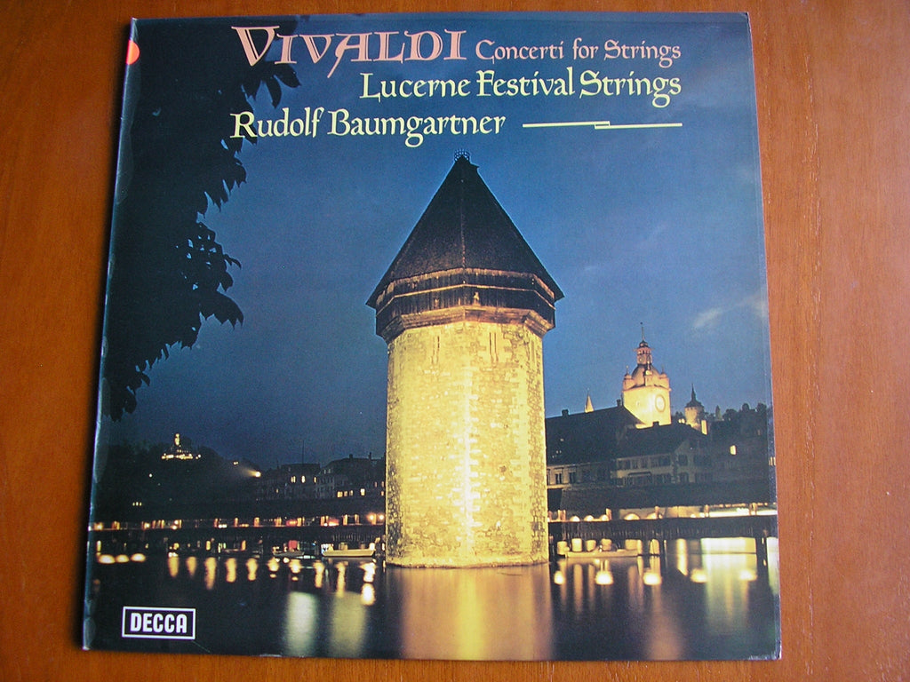 SXL 6628 VIVALDI: TWO SINFONIAS / FOUR CONCERTOS FOR STRINGS BAUMGARTNER / LUCERNE FESTIVAL STRINGS test pressing