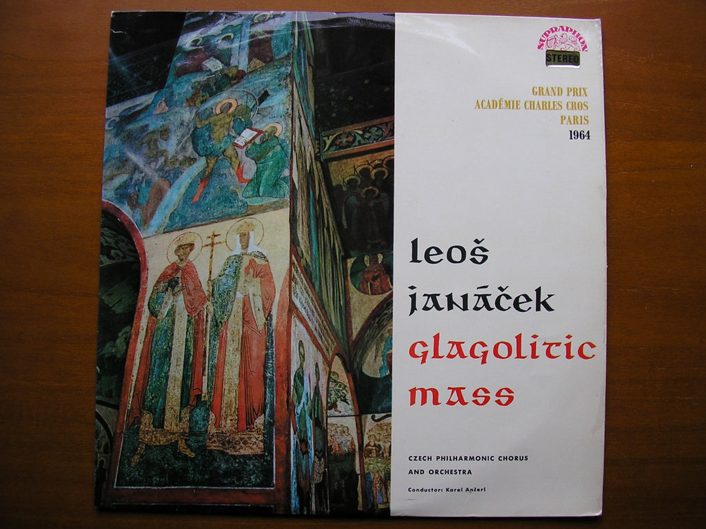 JANACEK: GLAGOLITIC MASS    SOLOISTS / CZECH PHILHARMONIC / ANCERL    SUA ST 50519
