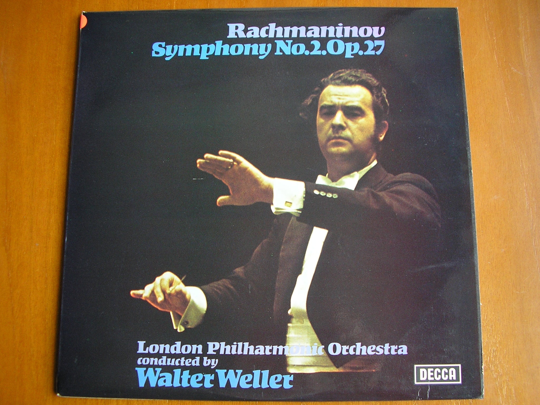 SXL 6623 RACHMANINOV: SYMPHONY No. 2 WELLER / LONDON PHILHARMONIC test pressing