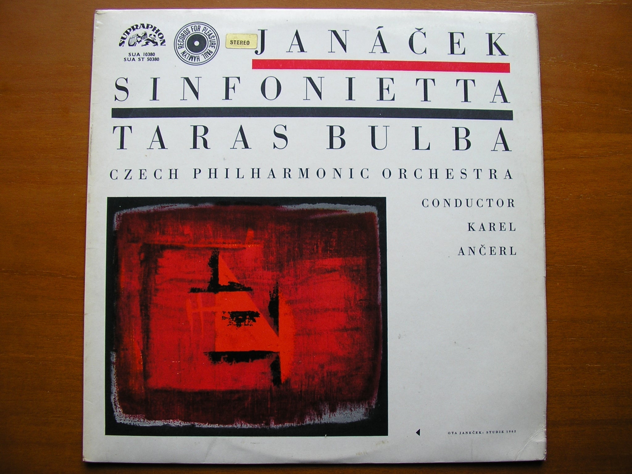 JANACEK: SINFONIETTA / TARAS BULBA    ANCERL / CZECH PHILHARMONIC    SUA ST 50380