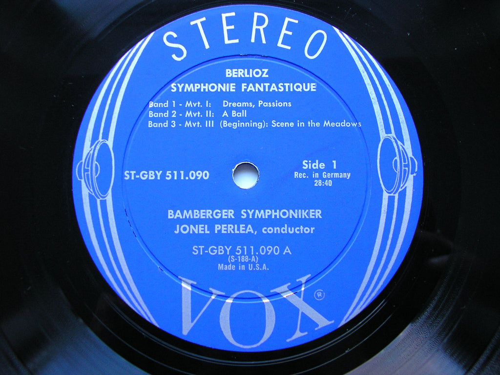 BERLIOZ: SYMPHONIE FANTASTIQUE    PERLEA / BAMBERG SYMPHONY ORCHESTRA   STGBY 511090