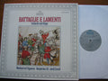 BATTAGLIE E LAMENTI   FIGUERAS / PUSHEE / VAN DER KAMP / HESPERION XX / SAVALL   2533 468