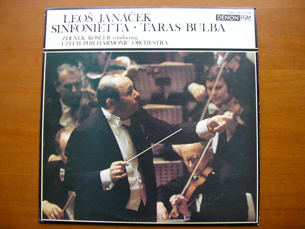 JANACEK: SINFONIETTA / TARAS BULBA    KOSLER / CZECH PHILHARMONIC    OX-7110-ND
