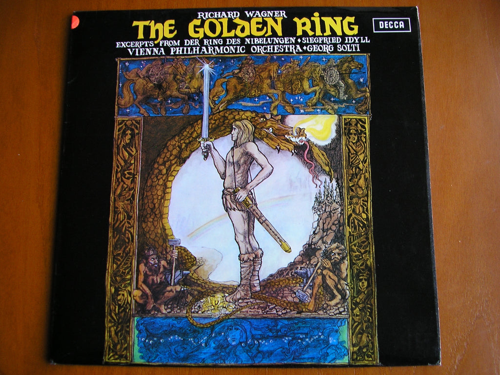 SXL 6421 WAGNER: THE GOLDEN RING SOLOISTS / VIENNA PHILHARMONIC / SOLTI test pressing