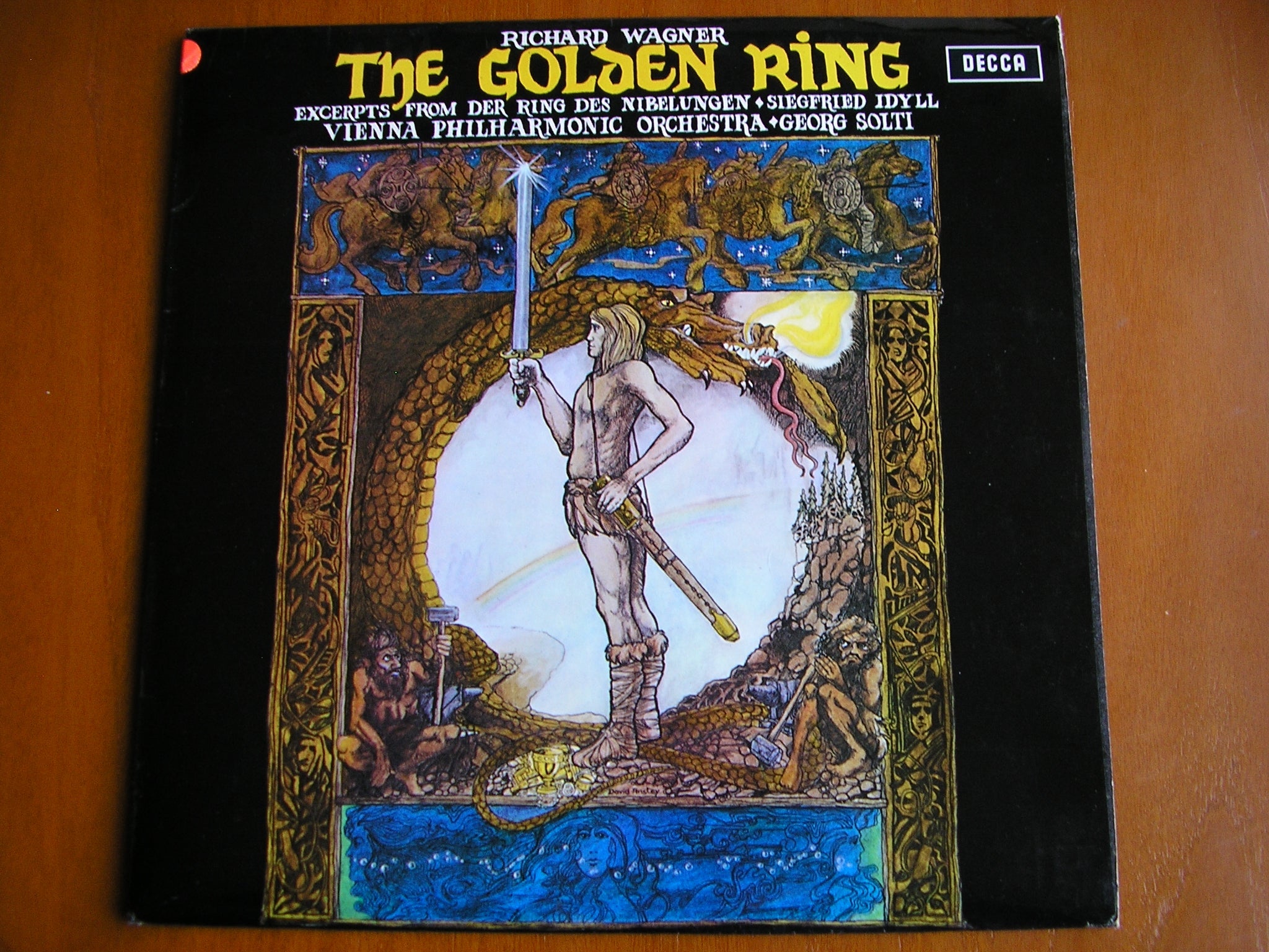 SXL 6421 WAGNER: THE GOLDEN RING SOLOISTS / VIENNA PHILHARMONIC / SOLTI test pressing