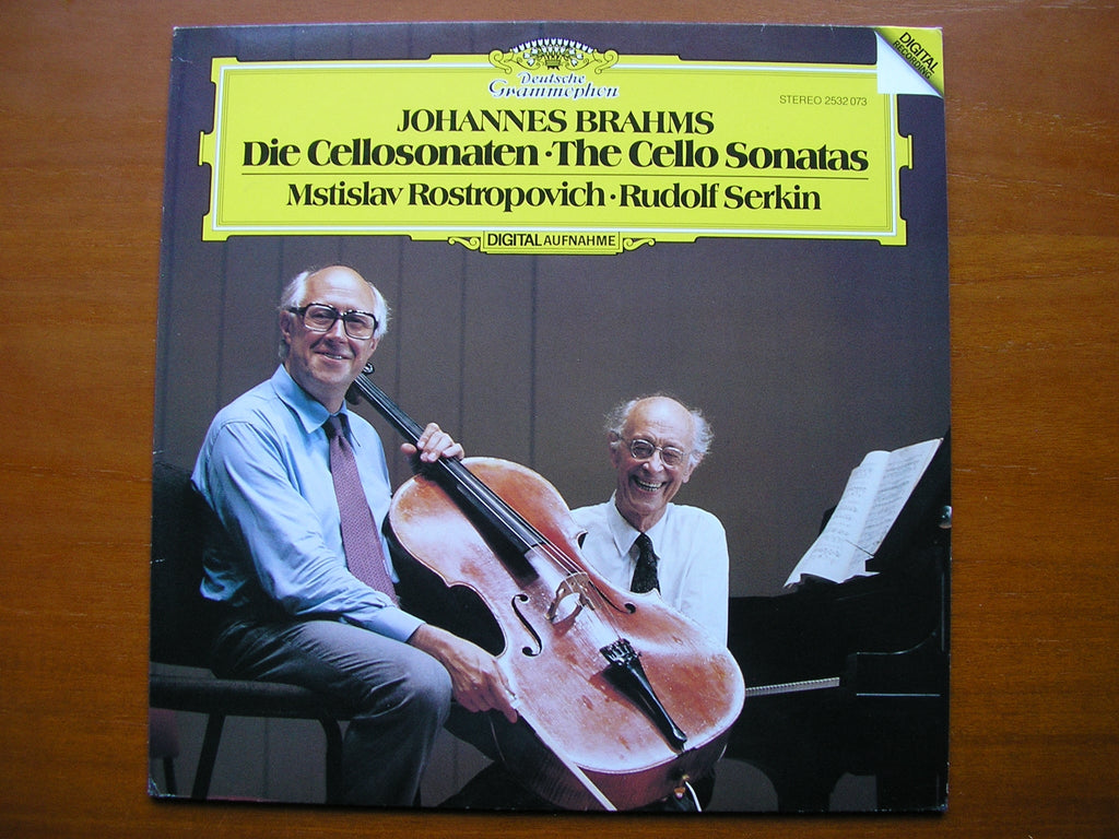 BRAHMS: THE CELLO SONATAS     ROSTROPOVICH / SERKIN      2532 073