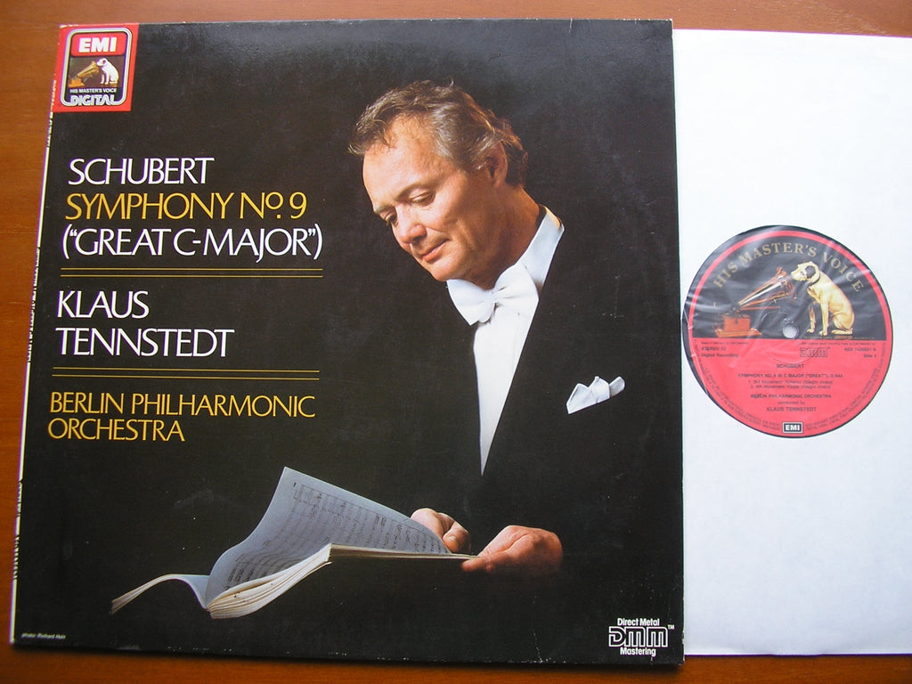 SCHUBERT: SYMPHONY No. 9 'The Great C Major'     TENNSTEDT / BERLIN PHILHARMONIC    ASD 1436621