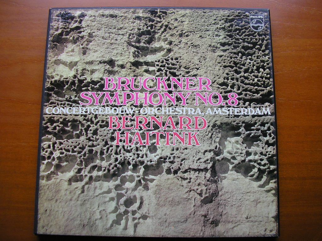 BRUCKNER: SYMPHONY No. 8     BERNARD HAITINK / CONCERTGEBOUW ORCHESTRA     2LP     6700 020