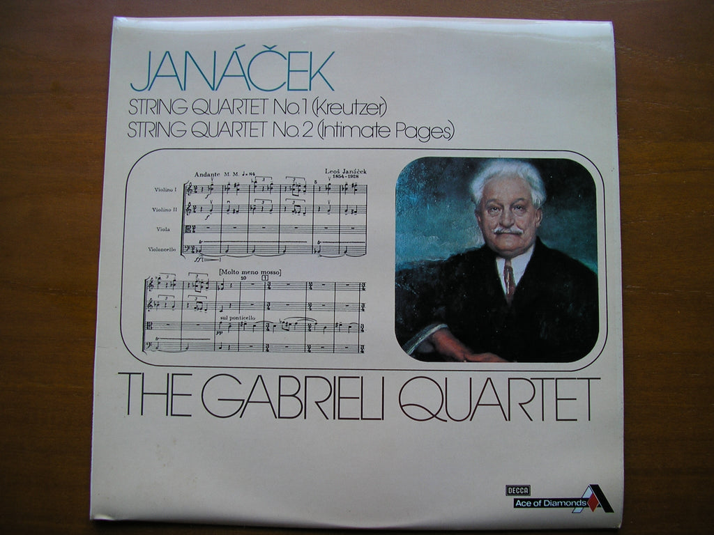 JANACEK: STRING QUARTETS Nos. 1 & 2      GABRIELI QUARTET     SDD 527