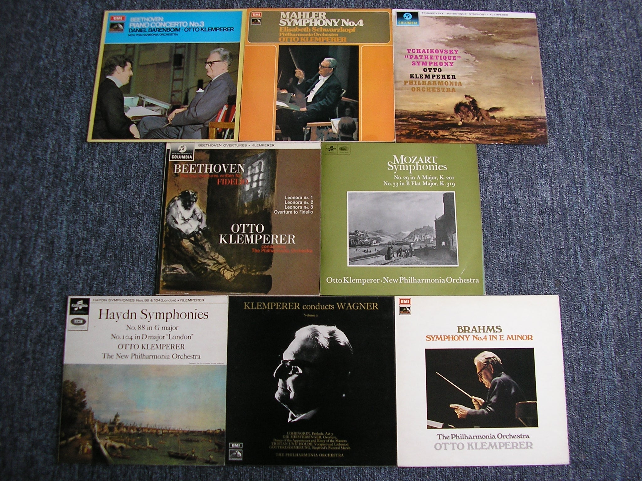 8 LP Classical Collections   -  OTTO KLEMPERER