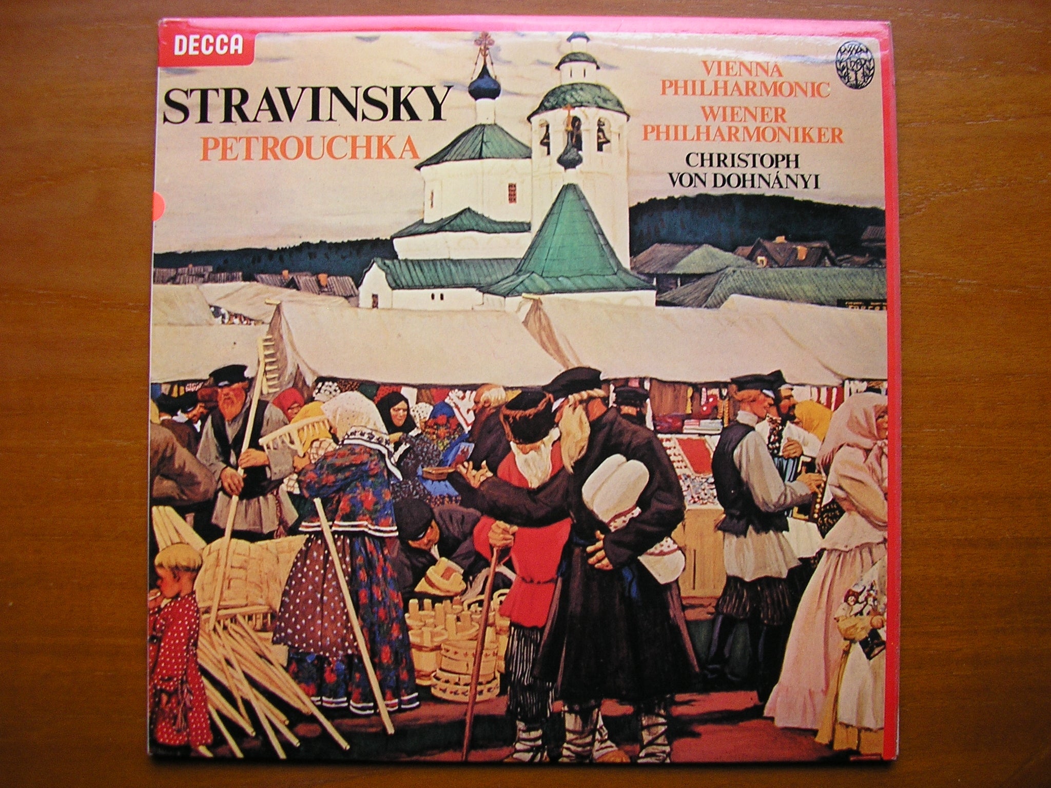 SXL 6883 STRAVINSKY: PETROUCHKA (1947 version) VON DOHNANYI / VIENNA PHILHARMONIC test pressing