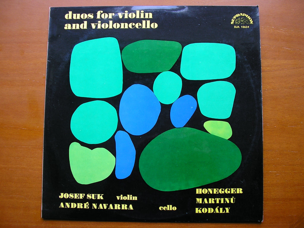HONEGGER / MARTINU / KODALY: MUSIC FOR CELLO & VIOLIN      NAVARRA / SUK      SUA ST 50634