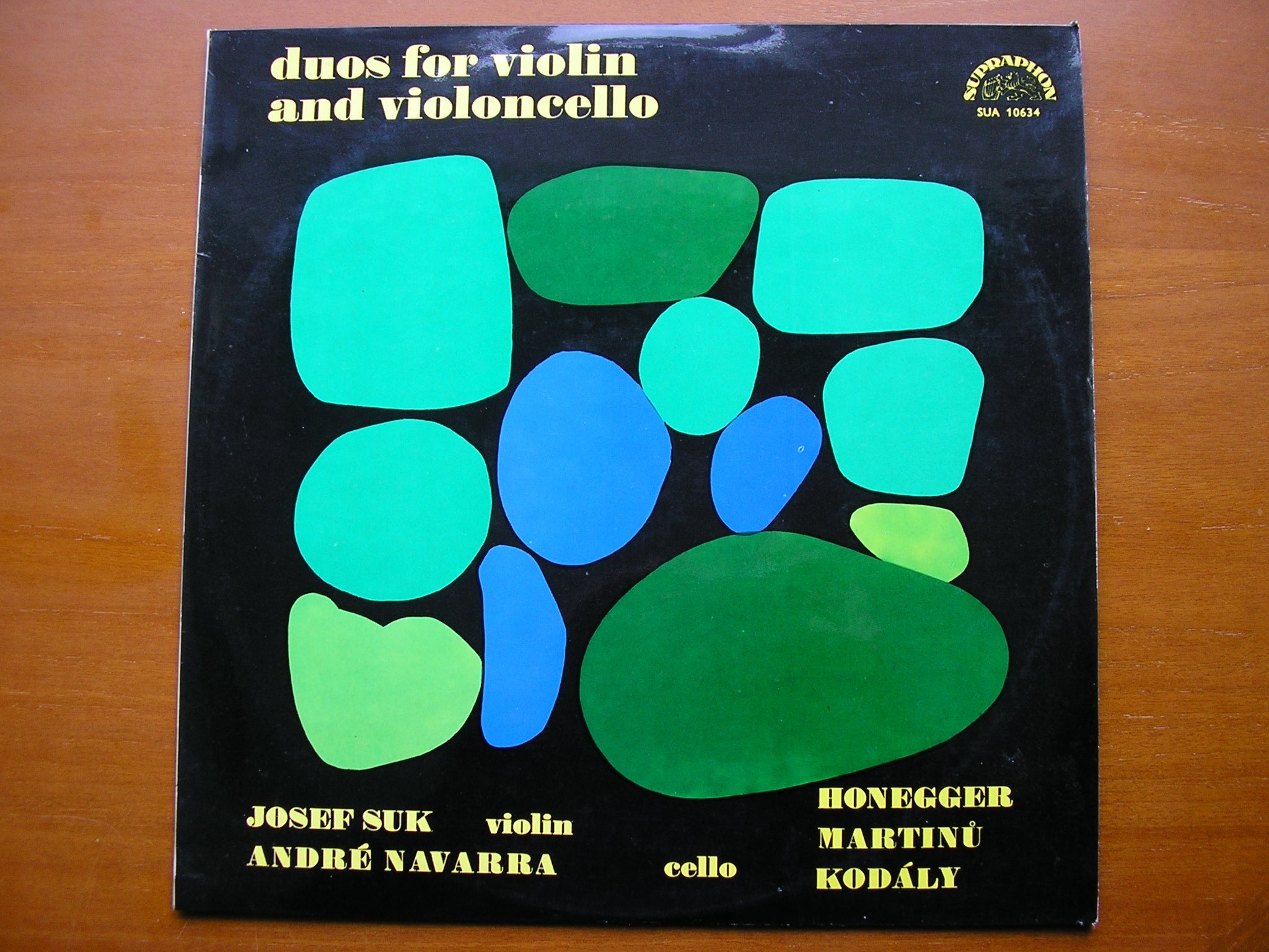 HONEGGER / MARTINU / KODALY: MUSIC FOR CELLO & VIOLIN      NAVARRA / SUK      SUA ST 50634