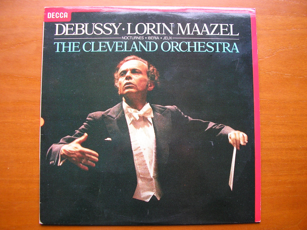 SXL 6904 DEBUSSY: NOCTURNES / IBERIA / JEUX MAAZEL / CLEVELAND ORCHESTRA test pressing