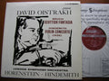 BRUCH: SCOTTISH FANTASIA / HINDEMITH: VIOLIN CONCERTO   OISTRAKH / LONDON SYMPHONY / HORENSTEIN / HINDEMITH   CS 6337