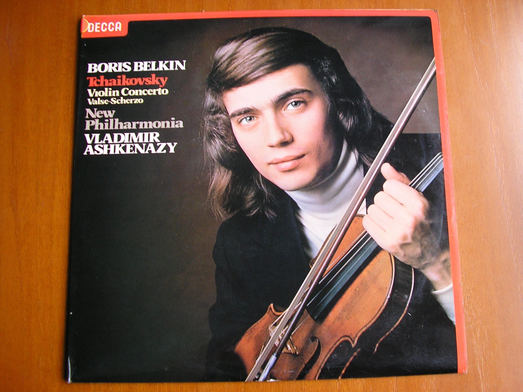 SXL 6854 TCHAIKOVSKY: VIOLIN CONCERTO / VALSE SCHERZO BELKIN / NEW PHILHARMONIA / ASHKENAZY test pressing