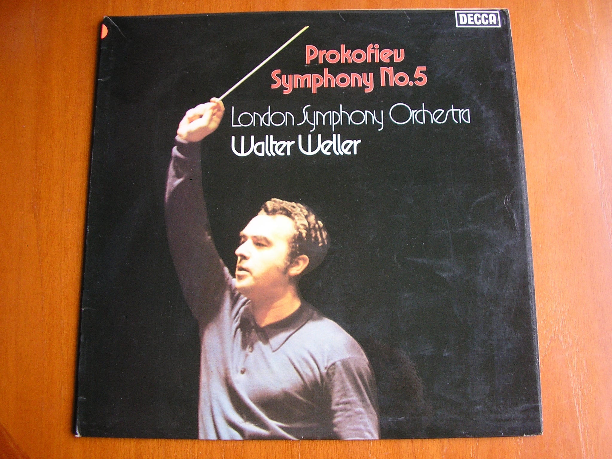 SXL 6787 PROKOFIEV: SYMPHONY No. 5 WELLER / LONDON SYMPHONY test pressing