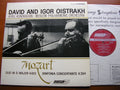 MOZART: SINFONIA CONCERTANTE K364 / DUO in G K423    DAVID & IGOR OISTRAKH / MOSCOW PHILHARMONIC / KONDRASHIN    CS 6377