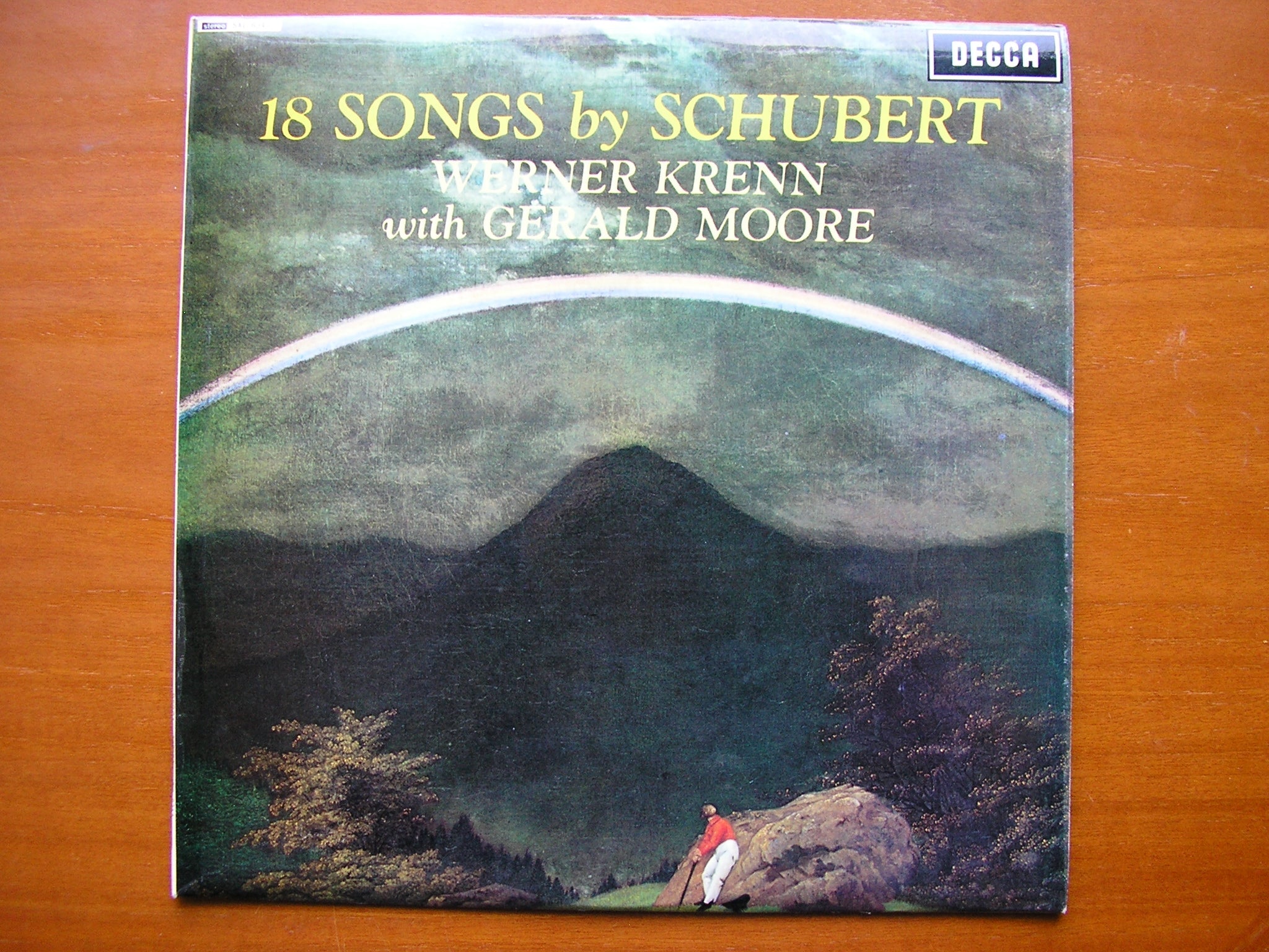 SXL 6347  SCHUBERT: 18 SONGS       WERNER KRENN / GERALD MOORE      ED2