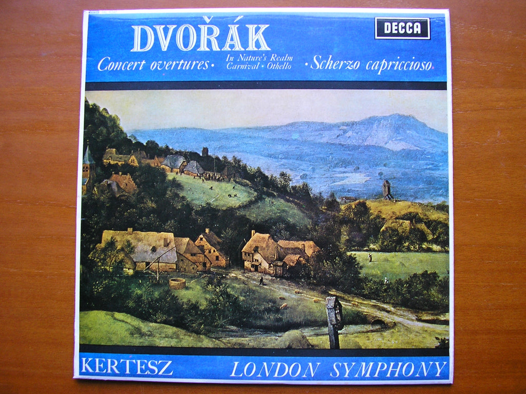 SXL 6348  DVORAK: CONCERT OVERTURES / SCHERZO CAPRICCIOSO      KERTESZ / LONDON SYMPHONY    ED2
