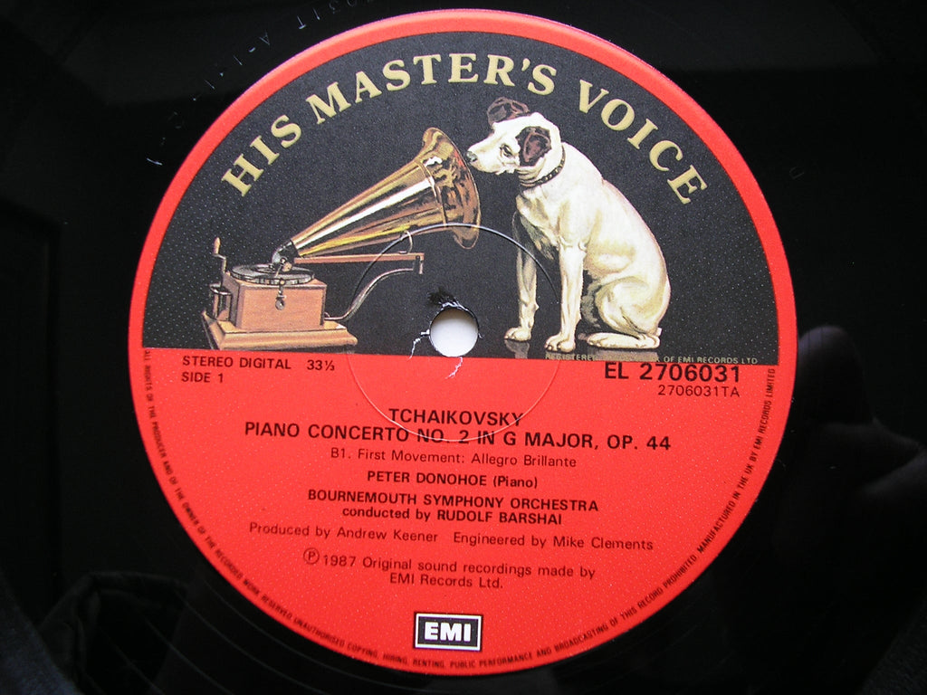 TCHAIKOVSKY: PIANO CONCERTO No. 2    DONOHOE / BOURNEMOUTH SYMPHONY ORCHESTRA / BARSHAI    27 0603