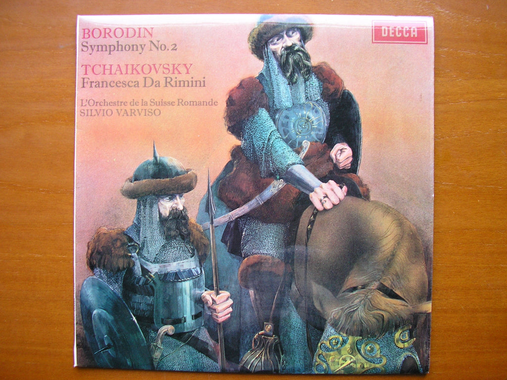 SXL 6352  BORODIN: SYMPHONY No. 2 / TCHAIKOVSKY: FRANCESCA DA RIMINI     VARVISO / SUISSE ROMANDE    ED2