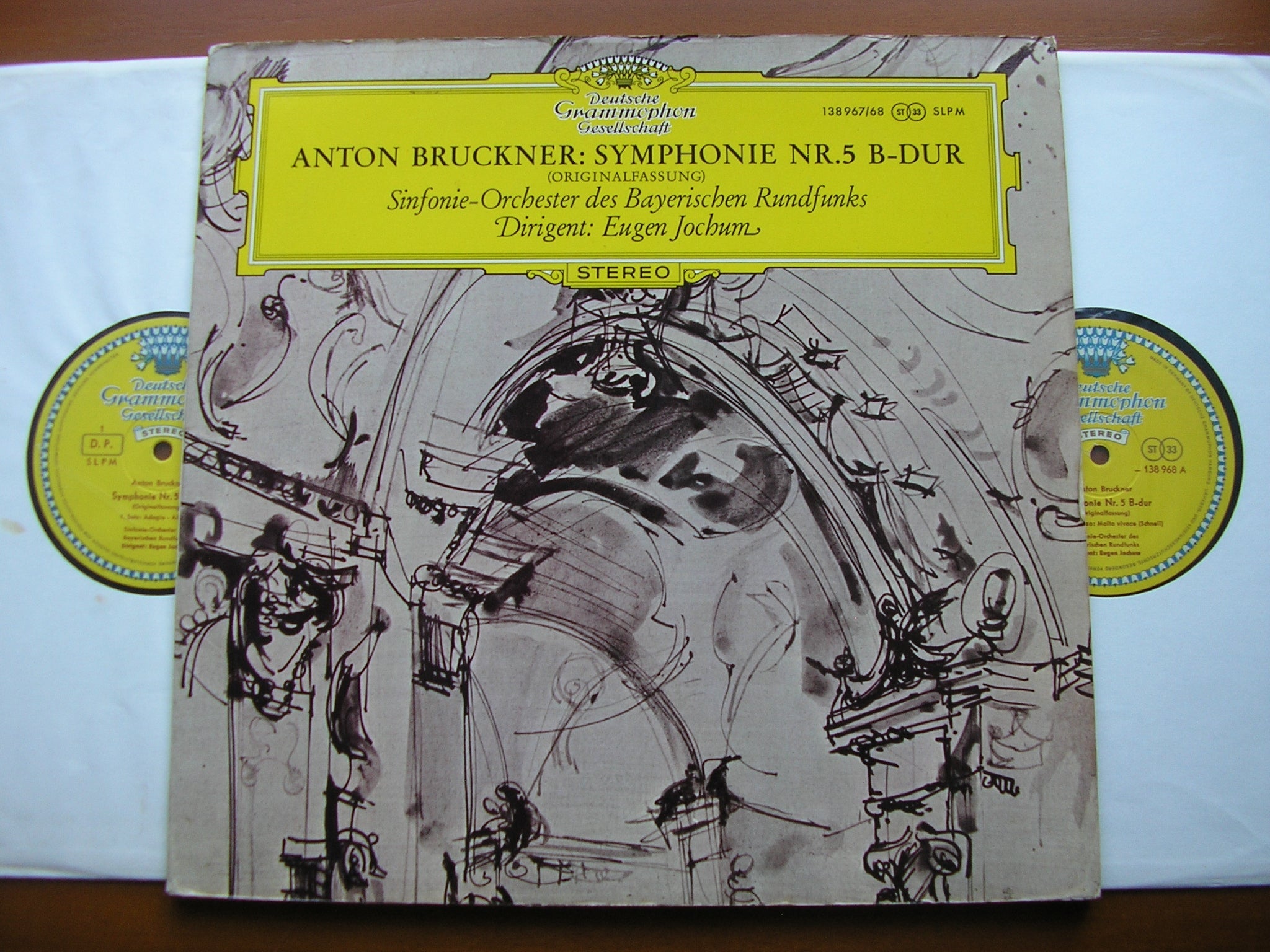 BRUCKNER: SYMPHONY No. 5      JOCHUM / BAVARIAN RADIO SYMPHONY     2LP       138 967 / 8