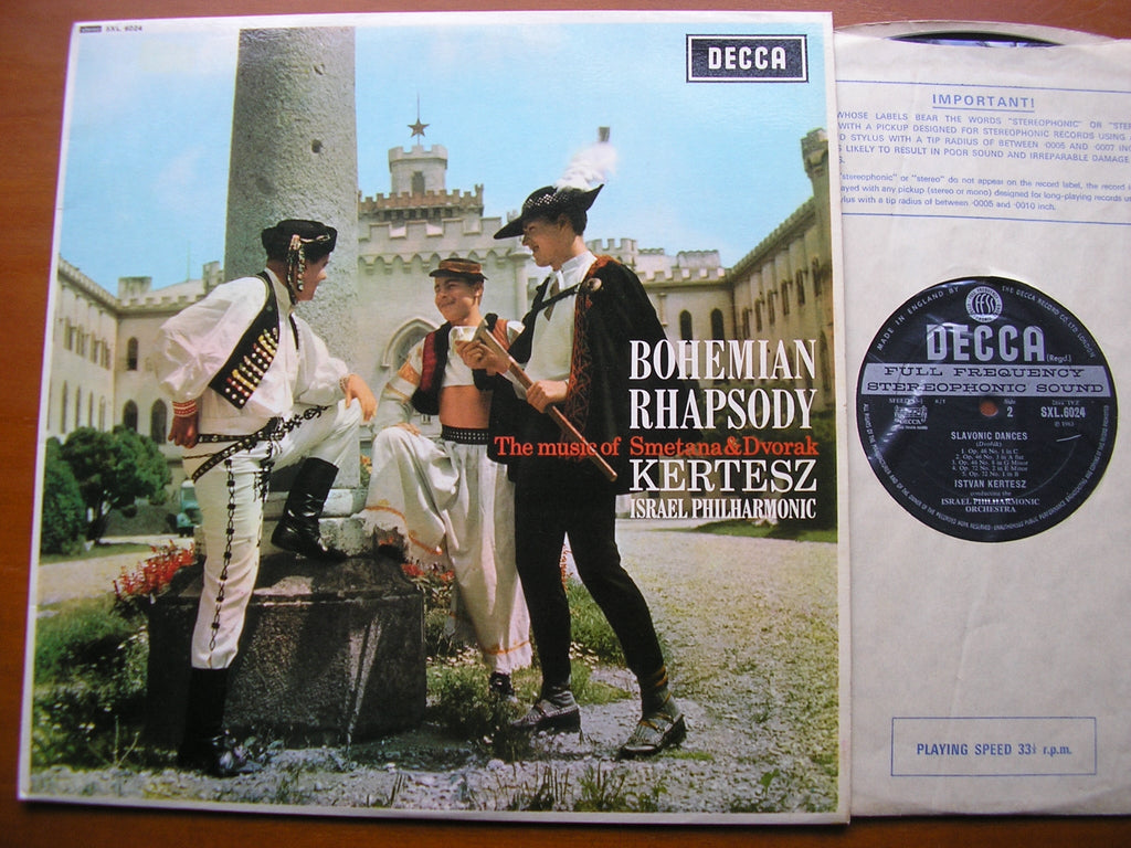 SXL 6024 BOHEMIAN RHAPSODY: MUSIC OF SMETANA & DVORAK KERTESZ / ISRAEL PHILHARMONIC