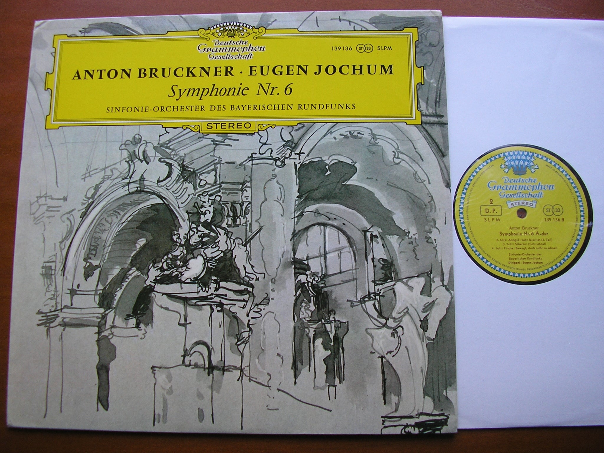 BRUCKNER: SYMPHONY No. 6      JOCHUM / BAVARIAN RADIO SYMPHONY    139 136