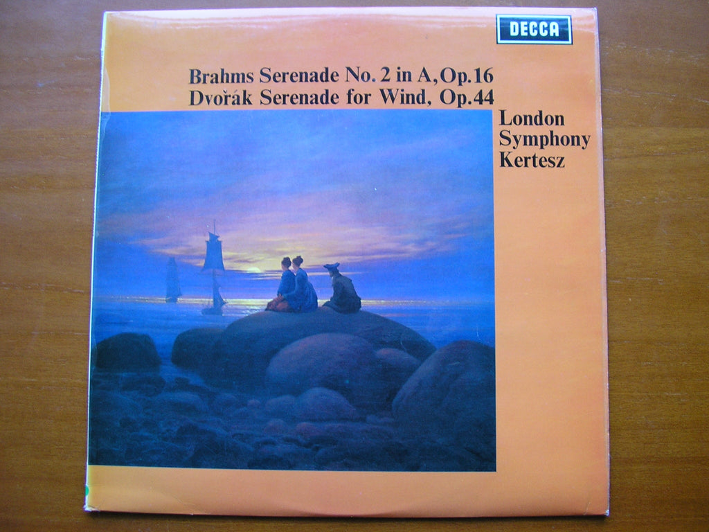 SXL 6368  BRAHMS: SERENADE No. 2 / DVORAK: SERENADE FOR WIND       KERTESZ / LONDON SYMPHONY    ED2