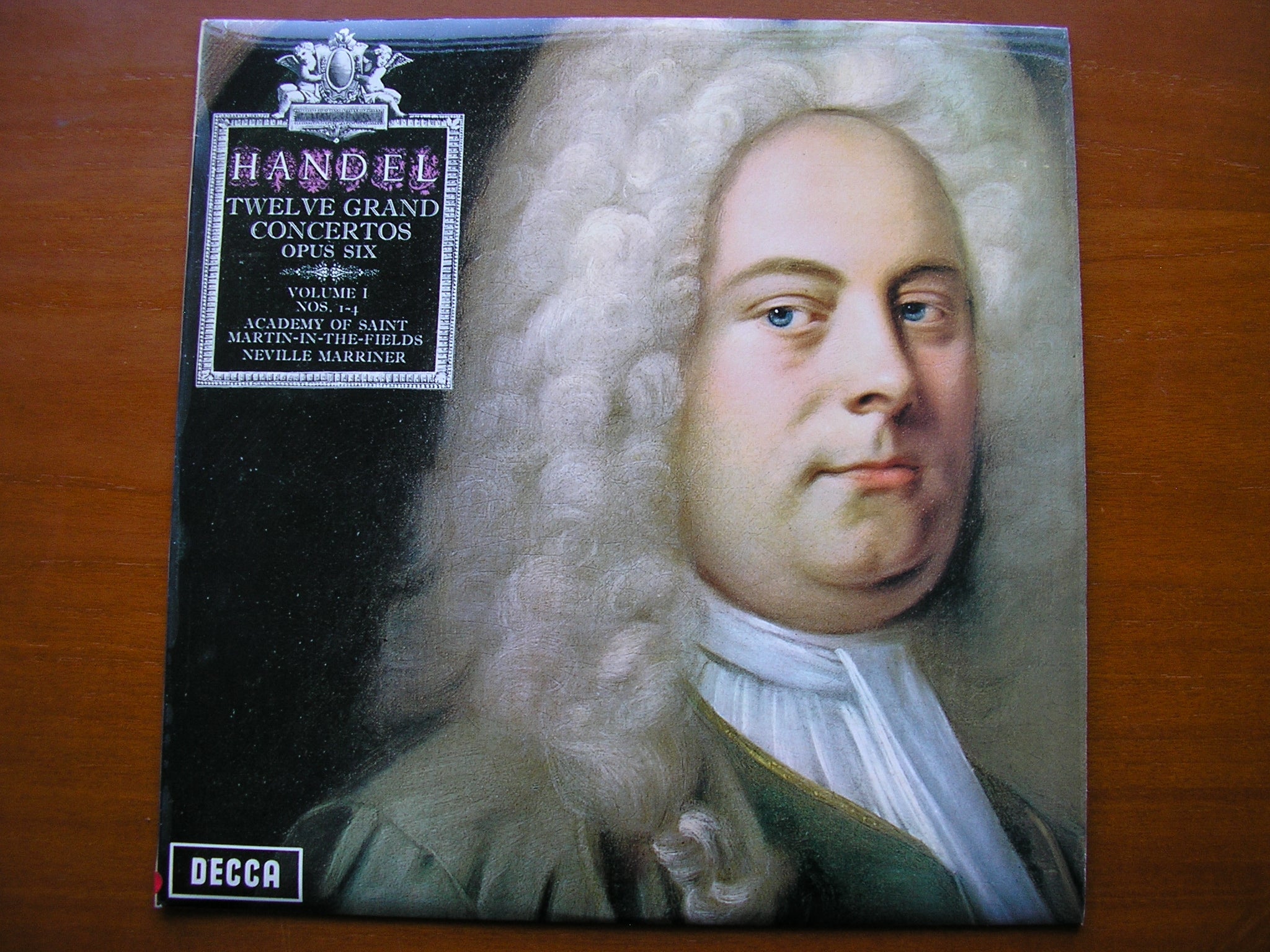 SXL 6369  HANDEL: 12 GRAND CONCERTOS Op. 6  Volume 1      MARRINER / ASMIF      ED3