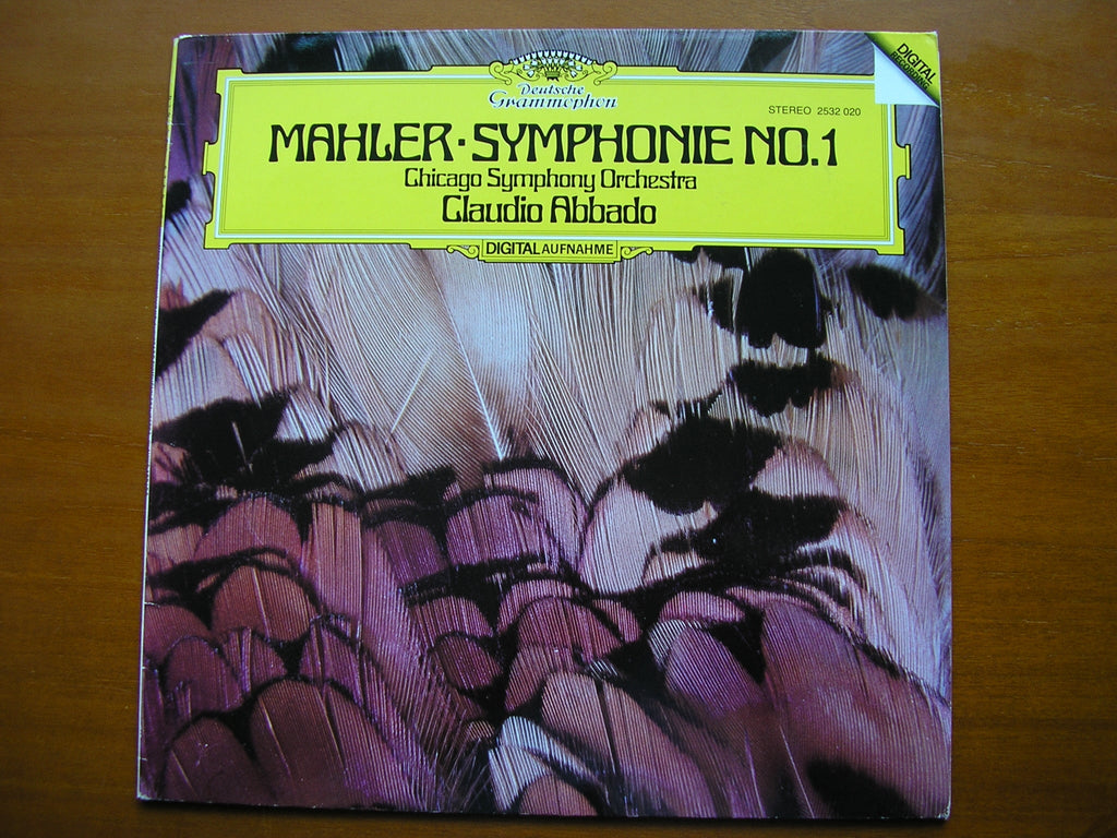 MAHLER: SYMPHONY No. 1      ABBADO / CHICAGO SYMPHONY     2532  020