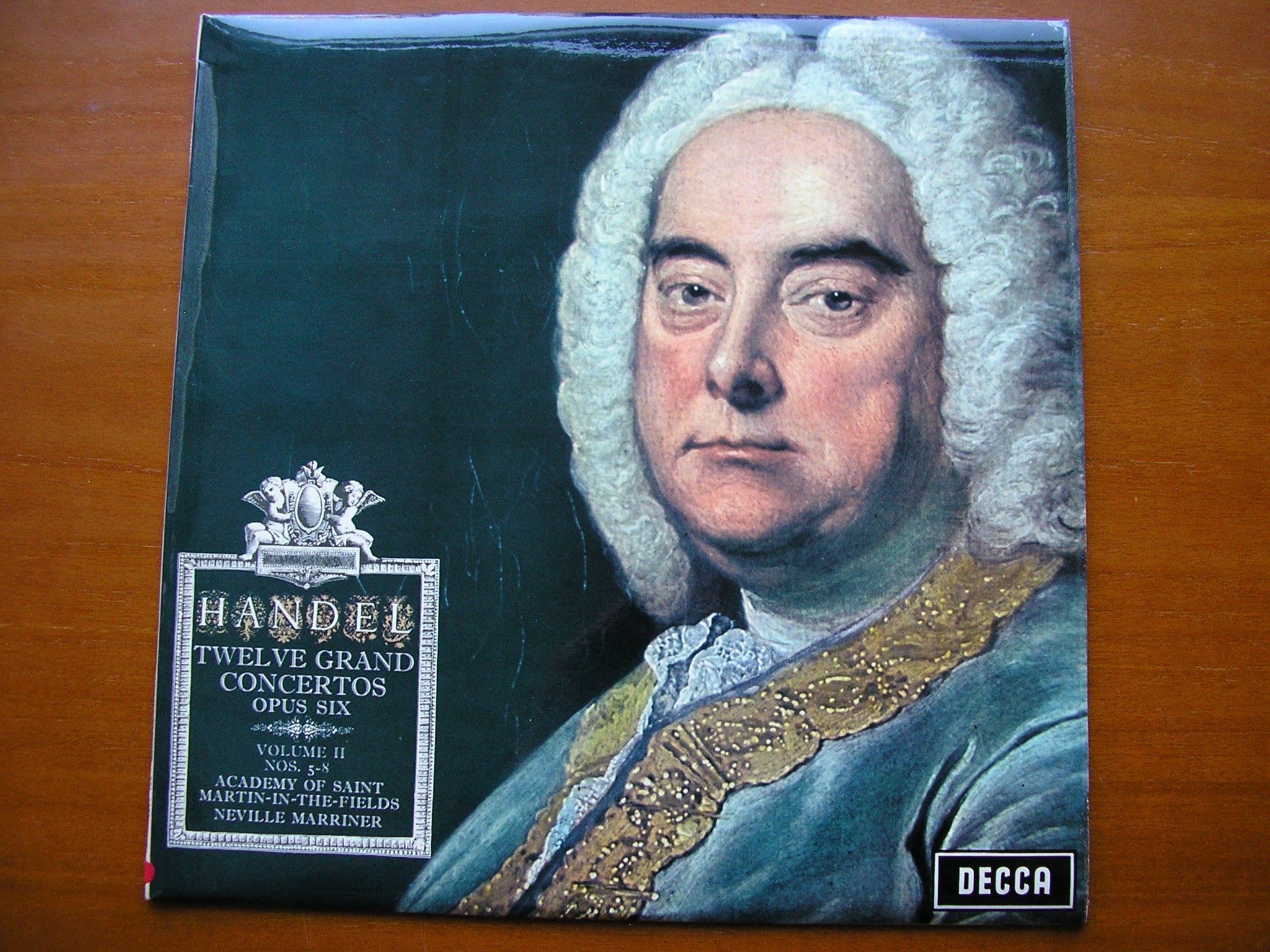 SXL 6370  HANDEL: 12 GRAND CONCERTOS Op. 6   Volume 2      MARRINER / ASMIF   ED3