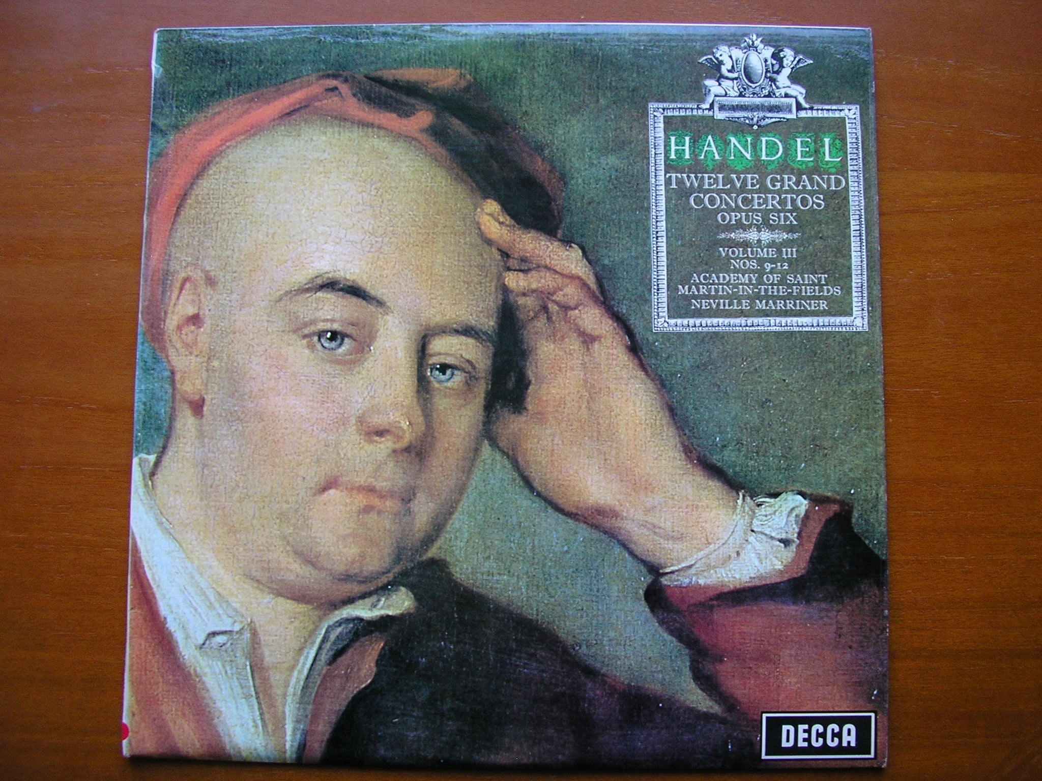 SXL 6371  HANDEL: 12 GRAND CONCERTOS Op. 6   Volume 3     MARRINER / ASMIF    ED3