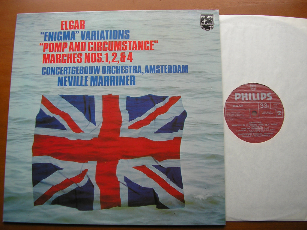 ELGAR: ENIGMA VARIATIONS / POMP & CIRCUMSTANCE MARCHES Nos. 1 / 2 / 4     MARRINER / CONCERTGEBOUW ORCHESTRA    9500 424