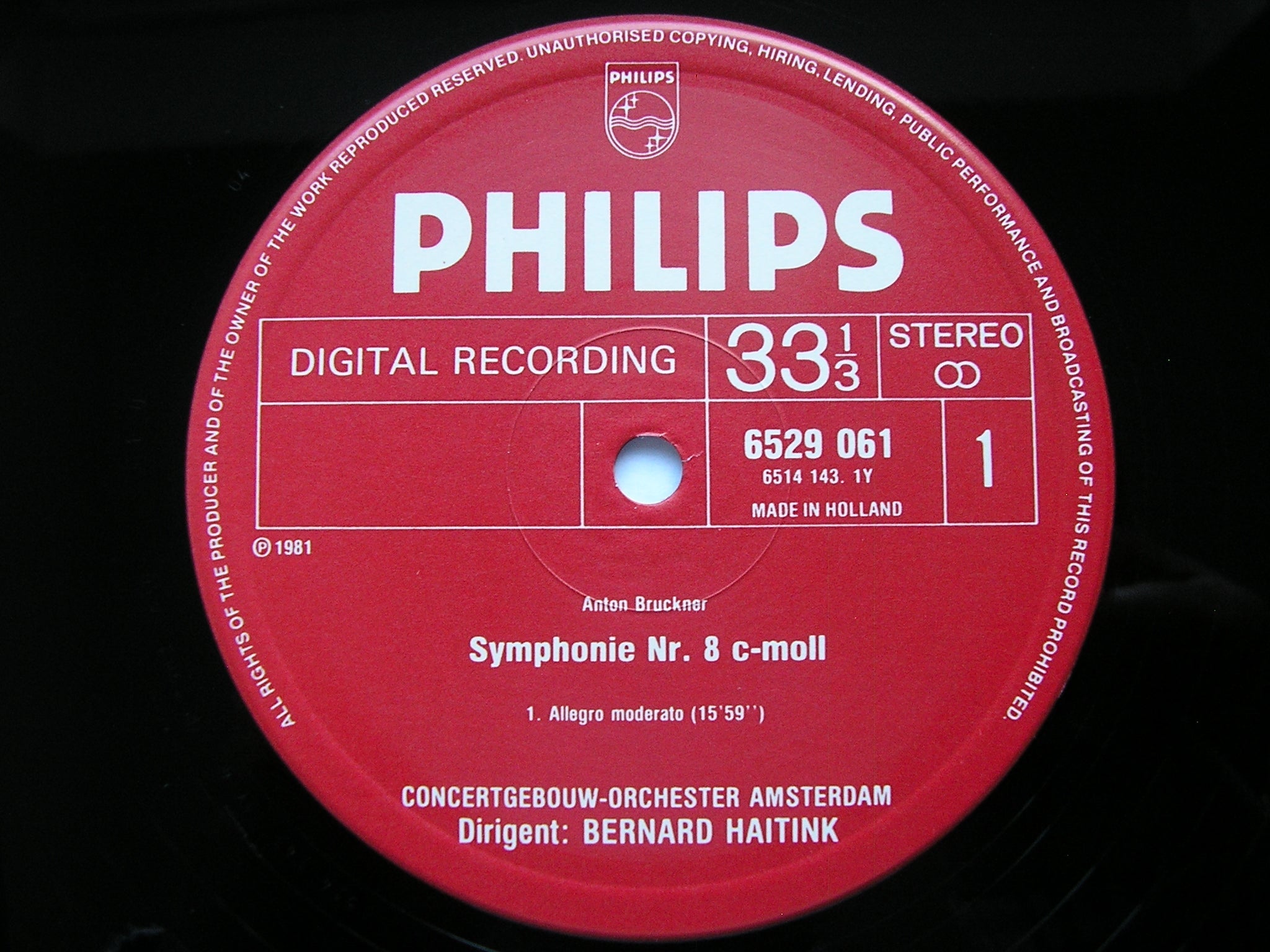BRUCKNER: SYMPHONIES Nos. 8 & 9      HAITINK / CONCERTGEBOUW ORCHESTRA     6725 014