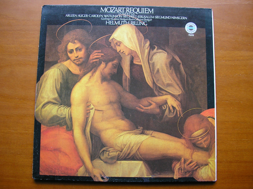 MOZART: REQUIEM   SOLOISTS / RILLING / CHOIR / BACH COLLEGIUM STUTTGART / RILLING     76819