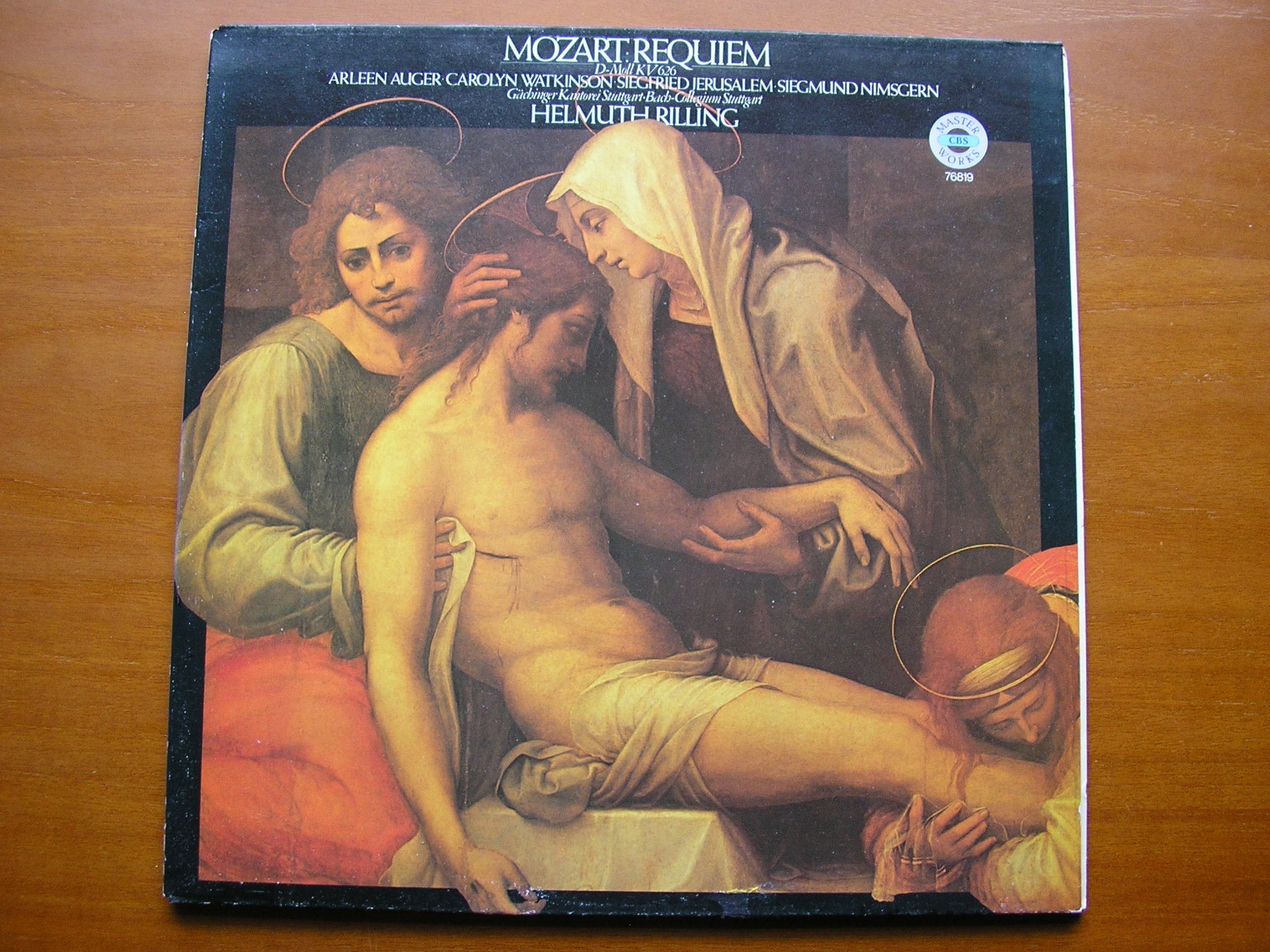 MOZART: REQUIEM   SOLOISTS / RILLING / CHOIR / BACH COLLEGIUM STUTTGART / RILLING     76819
