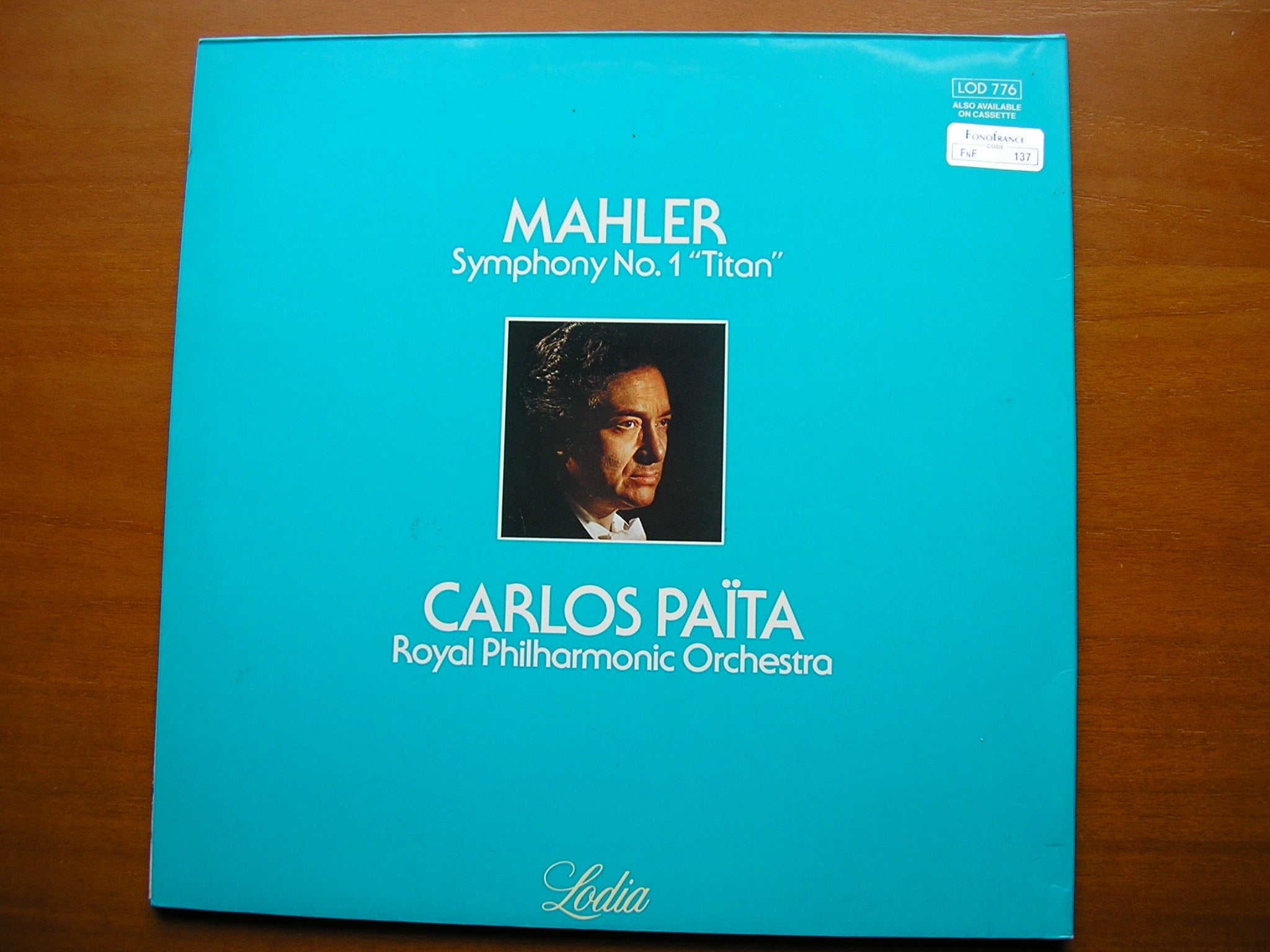 MAHLER: SYMPHONY No. 1       PAITA / ROYAL PHILHARMONIC      LOD 776