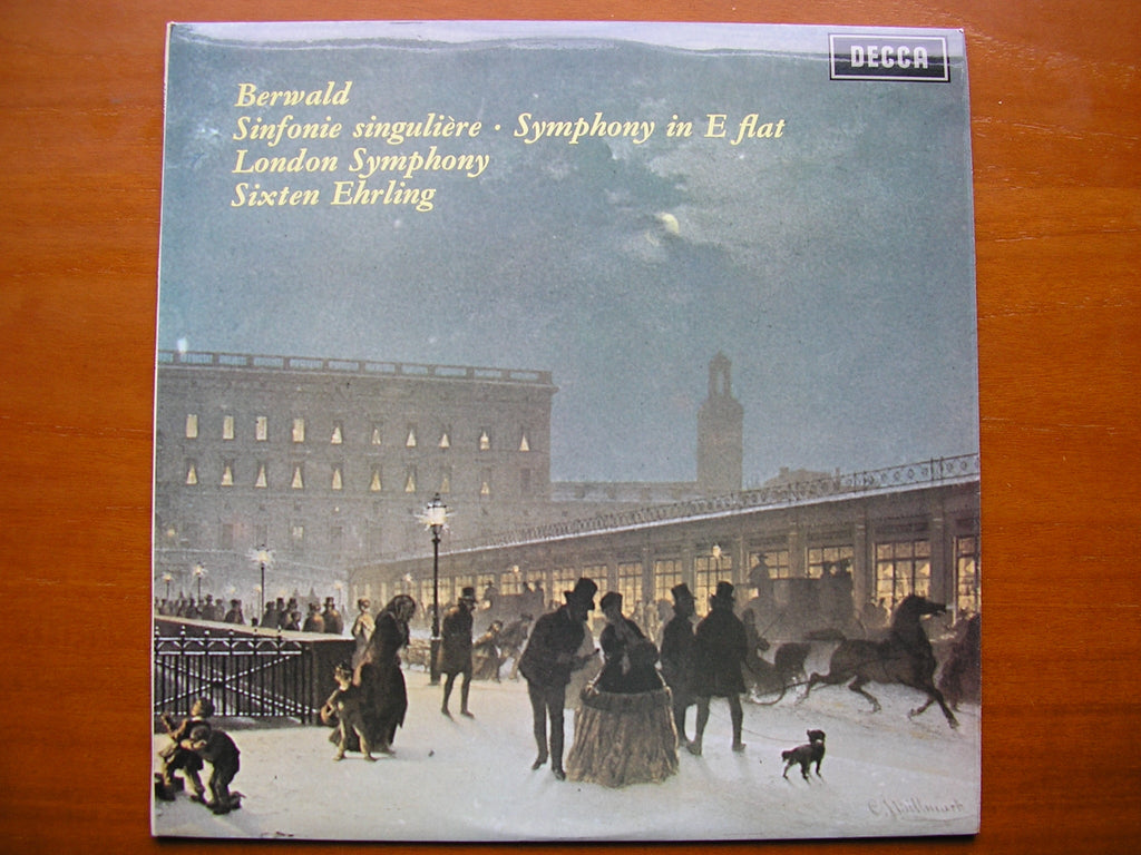 SXL 6374  BERWALD: SINFONIE SINGULIERE / SYMPHONY in E      EHRLING / LONDON SYMPHONY   ED
