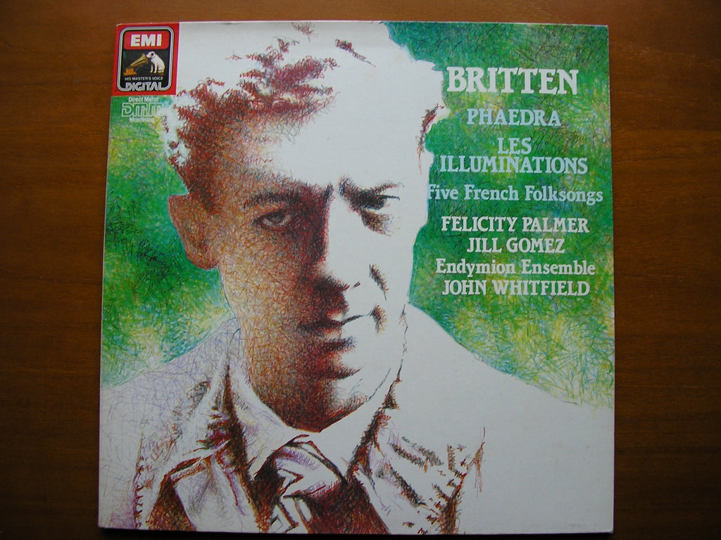 BRITTEN: PHAEDRA / LES ILLUMINATIONS / FRENCH FOLKSONG ARRANGEMENTS    SOLOISTS / ENDYMION ENSEMBLE / WHITFIELD      27 0654