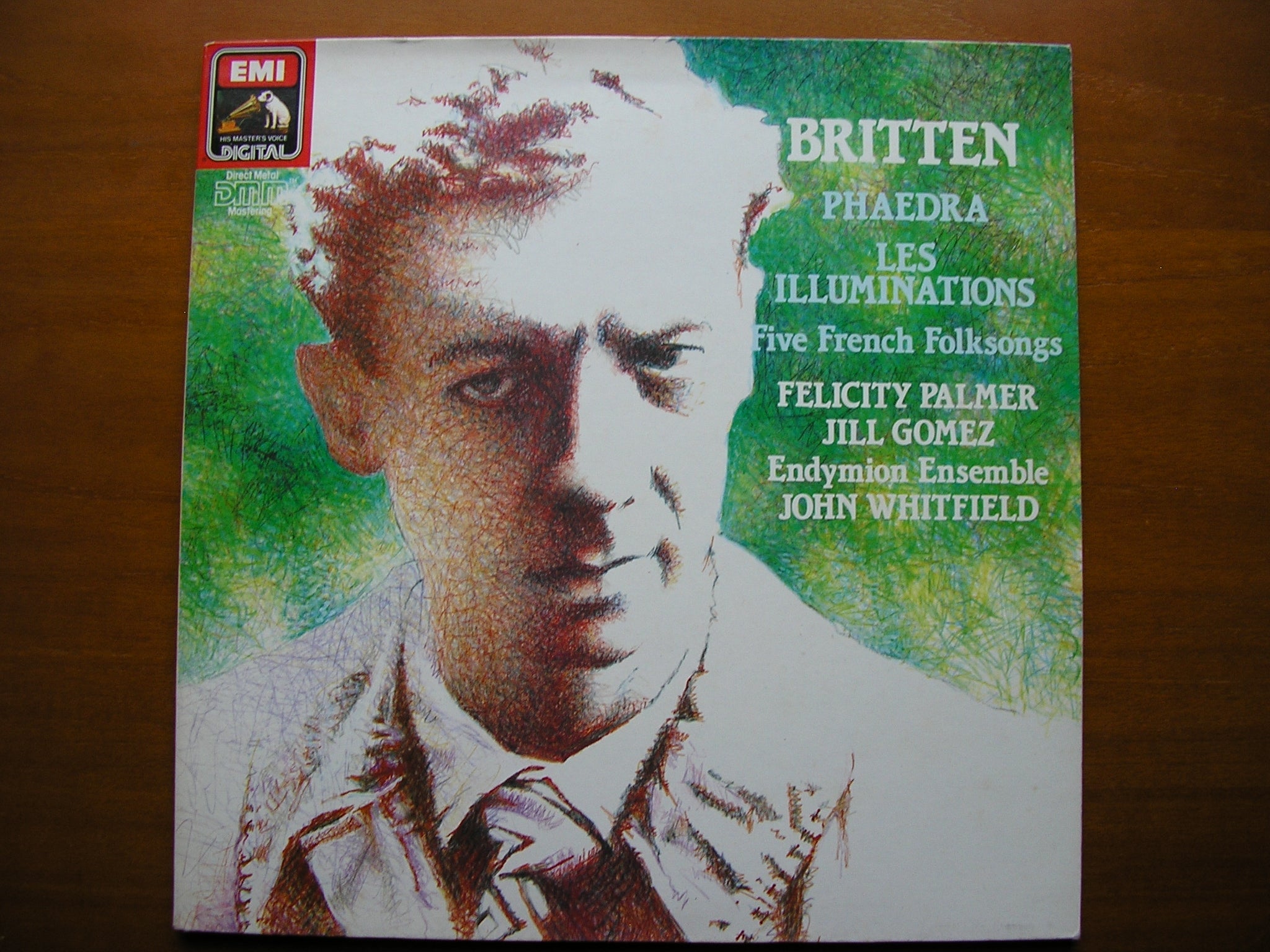 BRITTEN: PHAEDRA / LES ILLUMINATIONS / FRENCH FOLKSONG ARRANGEMENTS    SOLOISTS / ENDYMION ENSEMBLE / WHITFIELD      27 0654