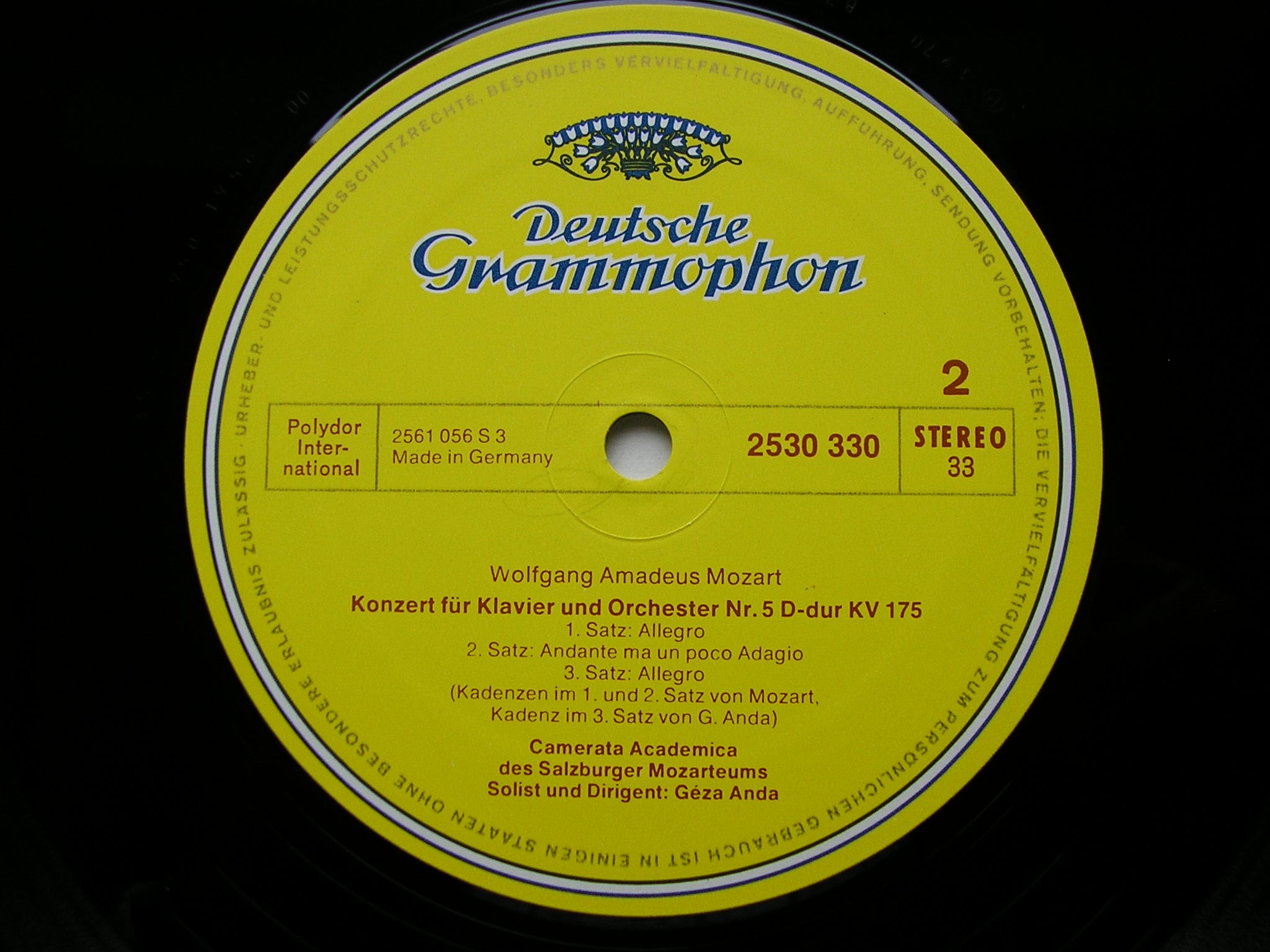 MOZART: THE PIANO CONCERTOS  GEZA ANDA / CAMERATA ACADEMICA DES SALZBURGER MOZARTEUMS   12 LP SET
