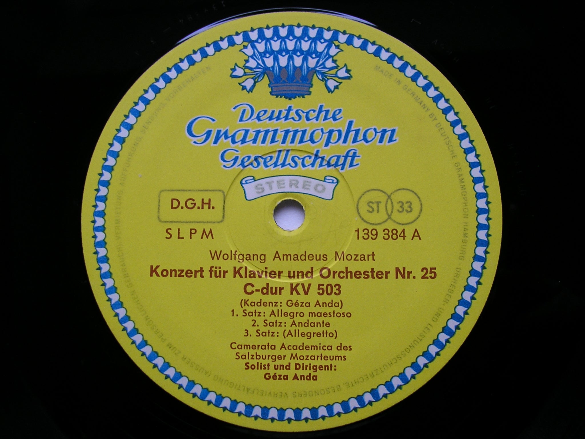 MOZART: THE PIANO CONCERTOS  GEZA ANDA / CAMERATA ACADEMICA DES SALZBURGER MOZARTEUMS   12 LP SET