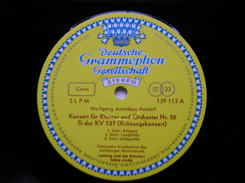 MOZART: THE PIANO CONCERTOS  GEZA ANDA / CAMERATA ACADEMICA DES SALZBURGER MOZARTEUMS   12 LP SET