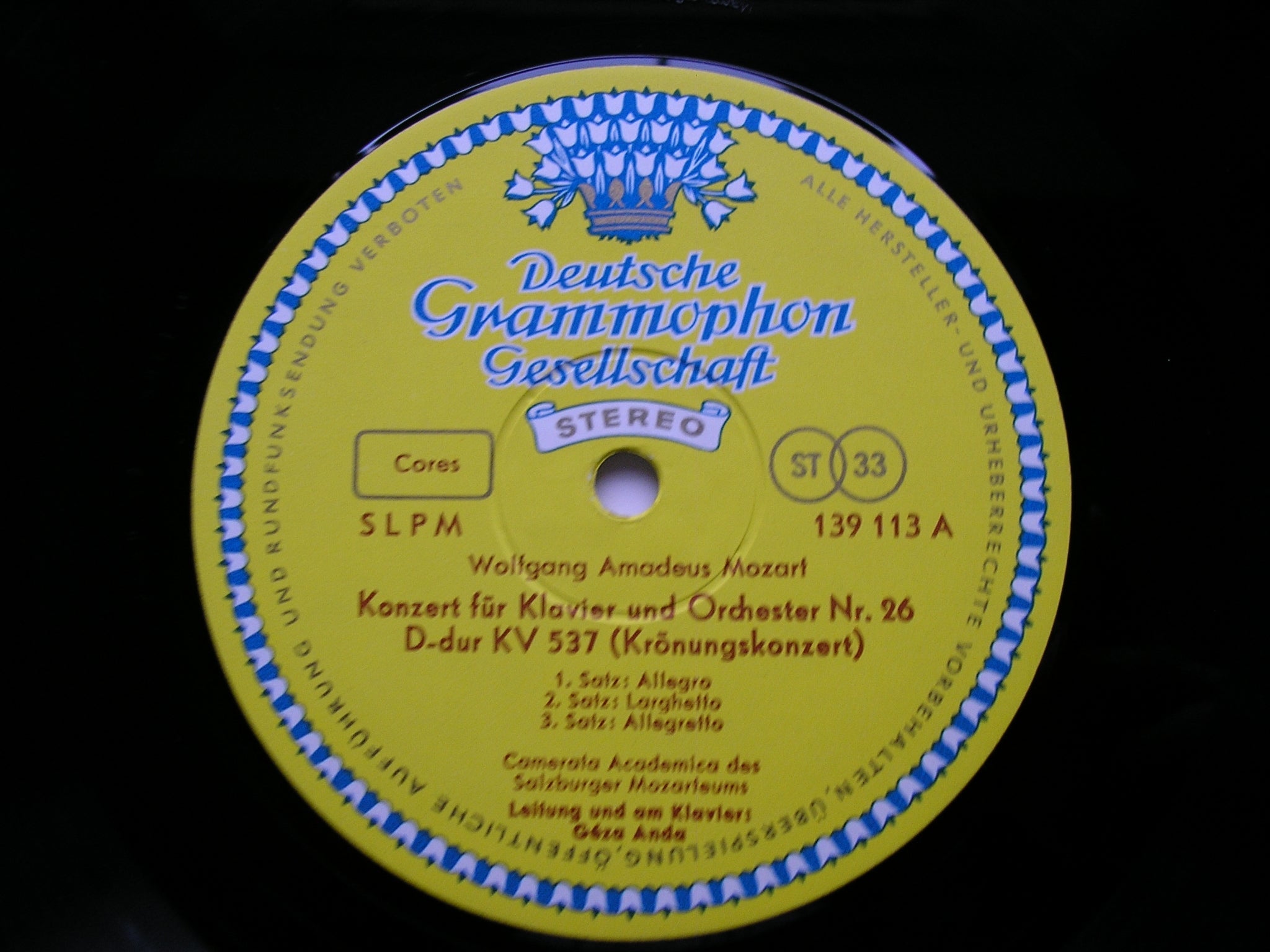 MOZART: THE PIANO CONCERTOS  GEZA ANDA / CAMERATA ACADEMICA DES SALZBURGER MOZARTEUMS   12 LP SET