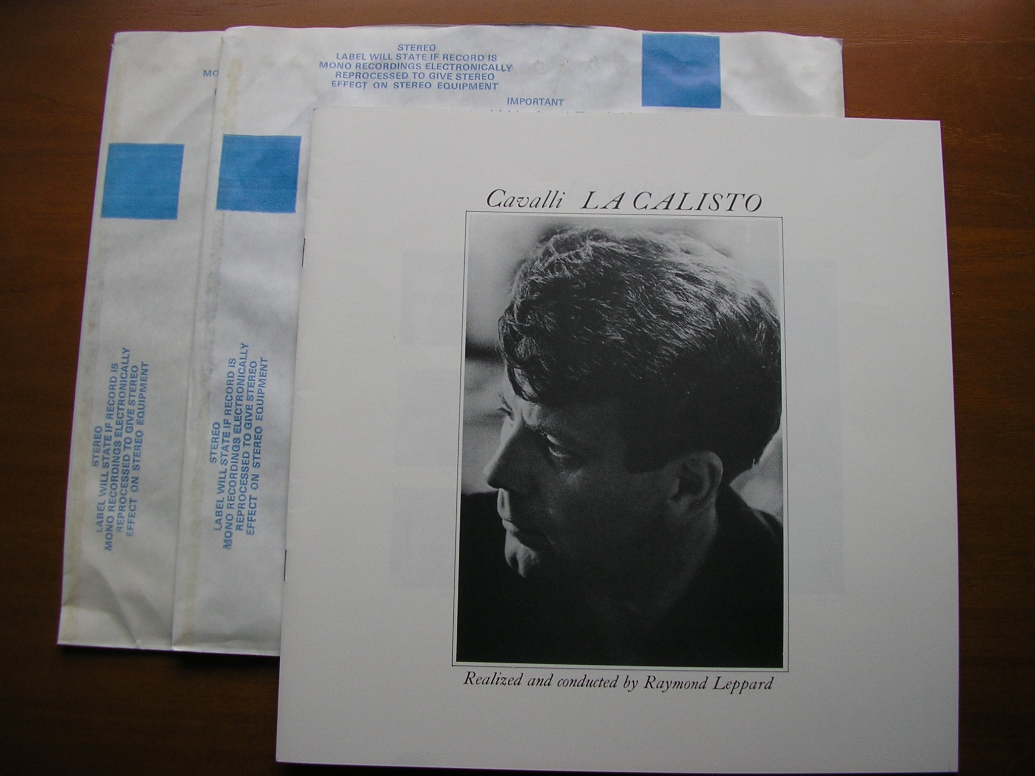 CAVALLI: LA CALISTO     BAKER / CUENOD / COTRUBAS / BRANNIGAN / BOWMAN / LONDON PHILHARMONIC / LEPPARD     ZNF 11-12