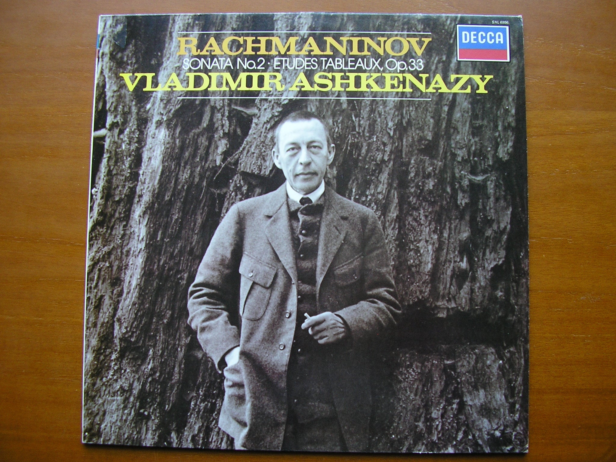 RACHMANINOV: PIANO SONATA No. 2 / ETUDES TABLEAUX Op. 33      VLADIMIR ASKENAZY      SXL 6996