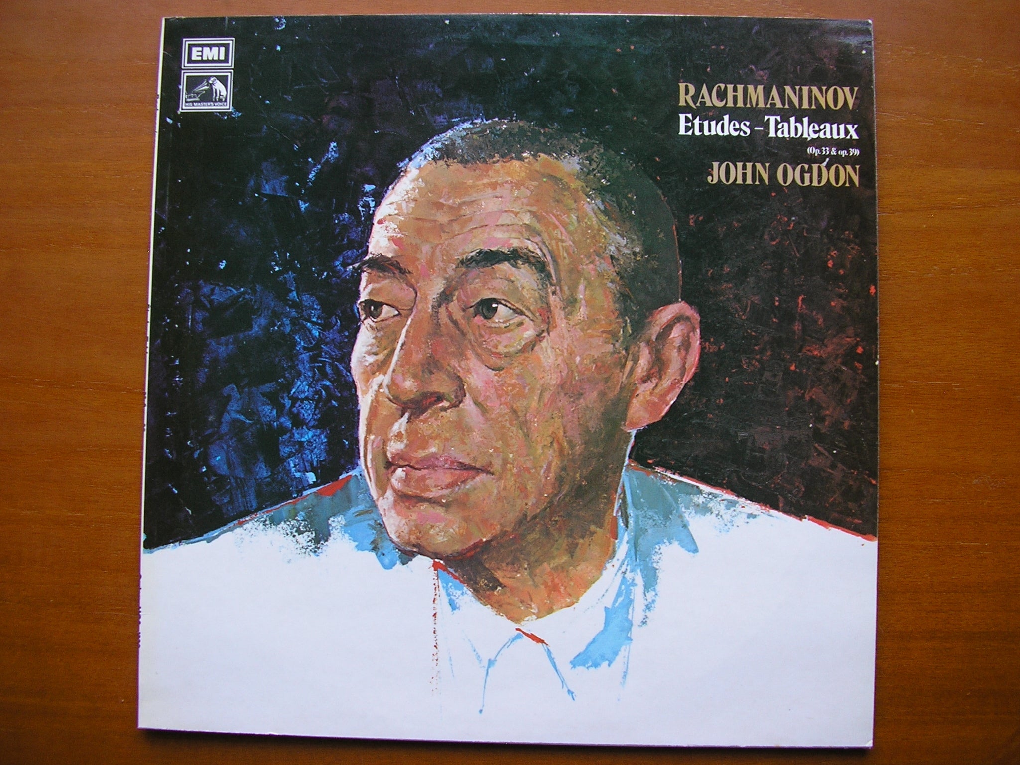 RACHMANINOV: ETUDES TABLEAUX Op. 33  &  Op. 39       JOHN OGDON      HQS 1329